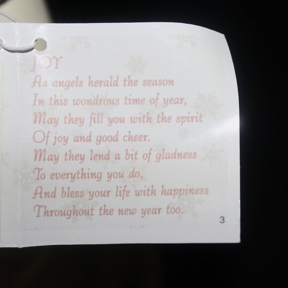 Angels Watching Over You Figurine | Russ Berrie Angel With Trumpet 33016 - Picture 7 of 9